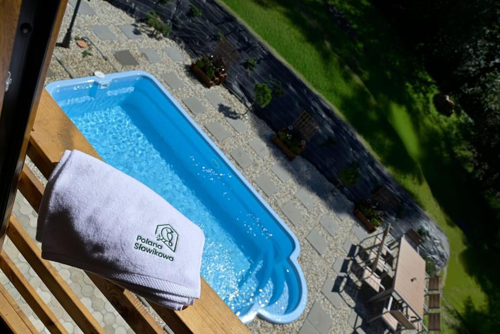 Polana Slowikowa 5 Star- Domek W Gorach Z Jacuzzi, Sauna,Basen,Ogrod Z Lasem, Kominek I Narty Stroza  ภายนอก รูปภาพ