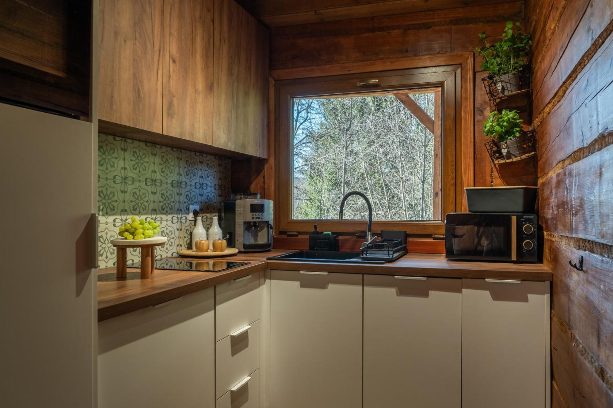 Polana Slowikowa 5 Star- Domek W Gorach Z Jacuzzi, Sauna,Basen,Ogrod Z Lasem, Kominek I Narty Stroza  ภายนอก รูปภาพ